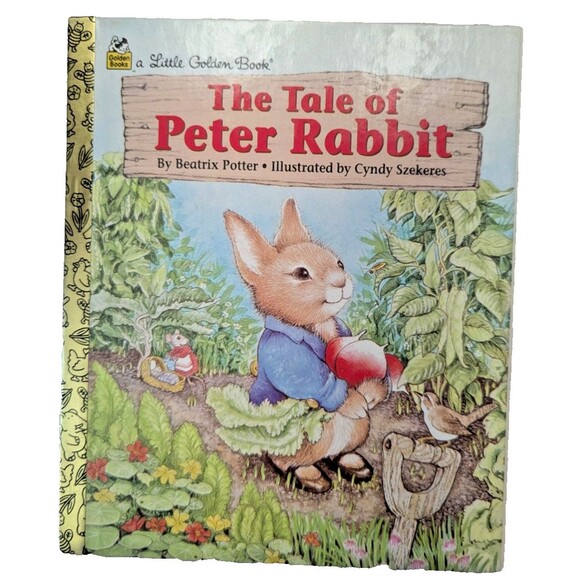 Little Golden Book The Tale of Peter Rabbit Series 1993 Beatrix Potter Children - Picture 1 of 7